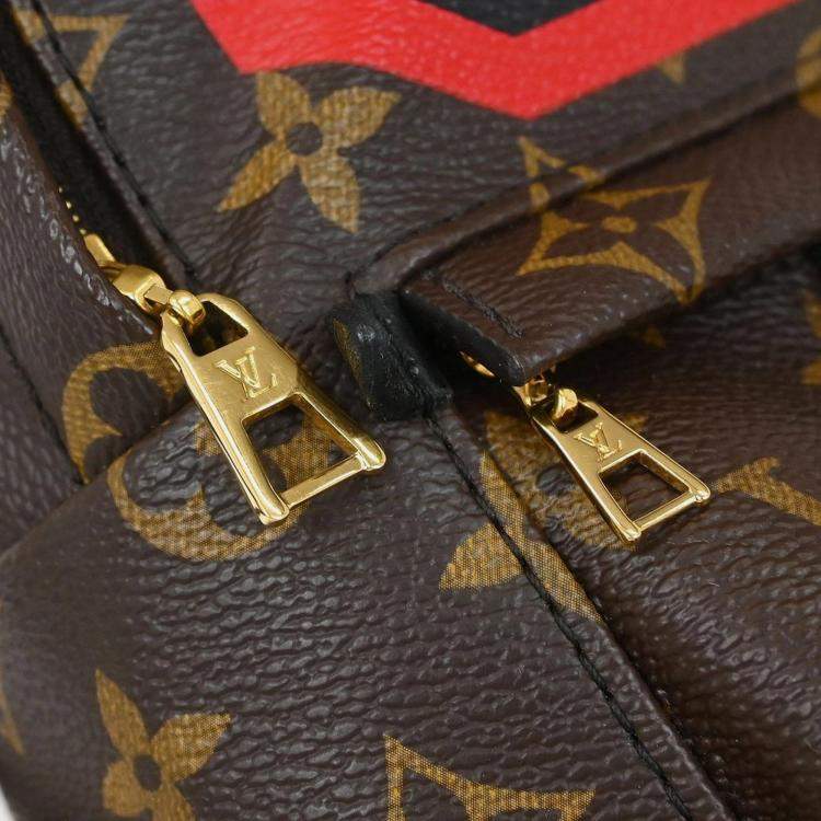 Pre Owned Louis Vuitton World Tour Palm Springs Mini Backpack