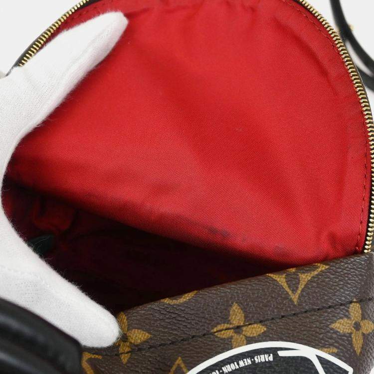 Pre Owned Louis Vuitton World Tour Palm Springs Mini Backpack
