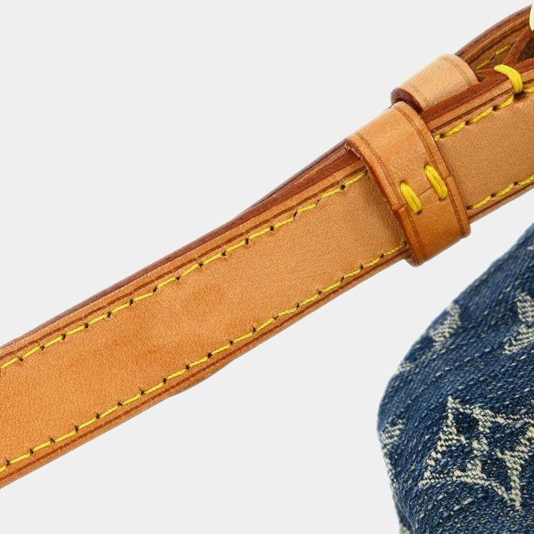 Pre Owned Louis Vuitton Blue Monogram Denim Sac a Dos GM Backpack