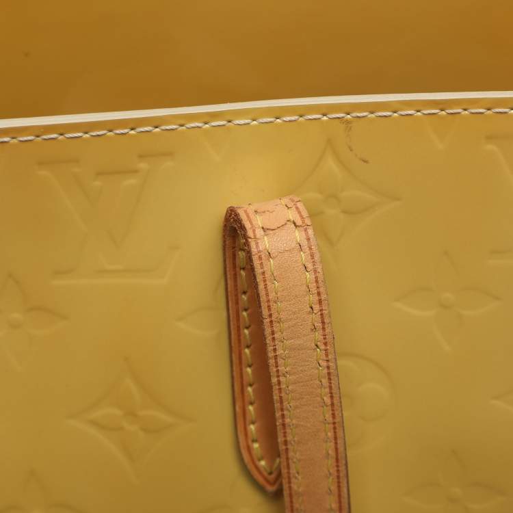 Pre Owned Louis Vuitton Catalina Vert Impression Vernis Bag