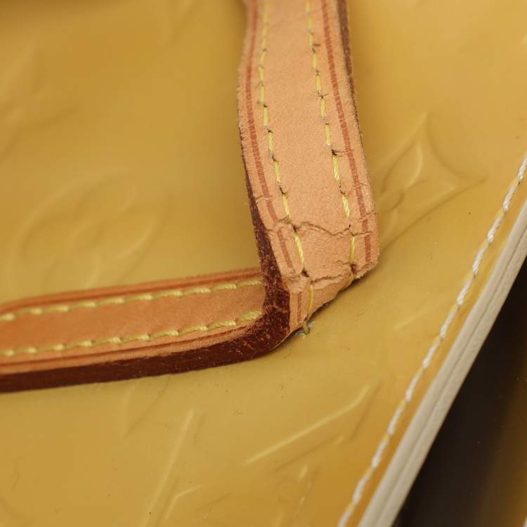 Pre Owned Louis Vuitton Catalina Vert Impression Vernis Bag