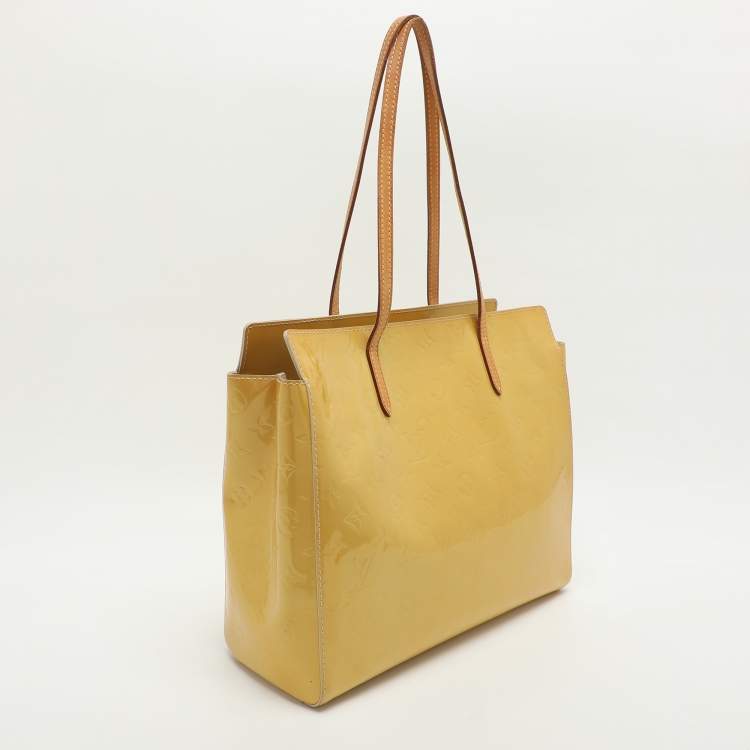 Pre Owned Louis Vuitton Catalina Vert Impression Vernis Bag