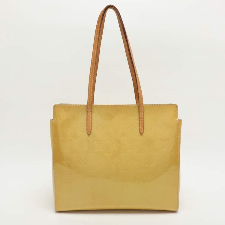 Pre Owned Louis Vuitton Catalina Vert Impression Vernis Bag