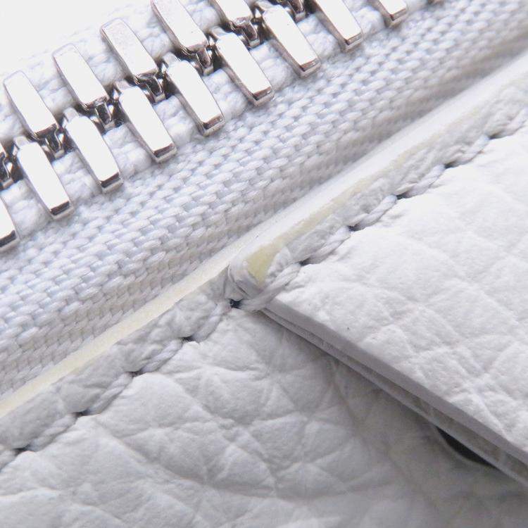 Pre Owned Louis Vuitton Lvxyk Maxi Bumbag Yayoi Kusama White/Blue Monogram Taurillon Leather