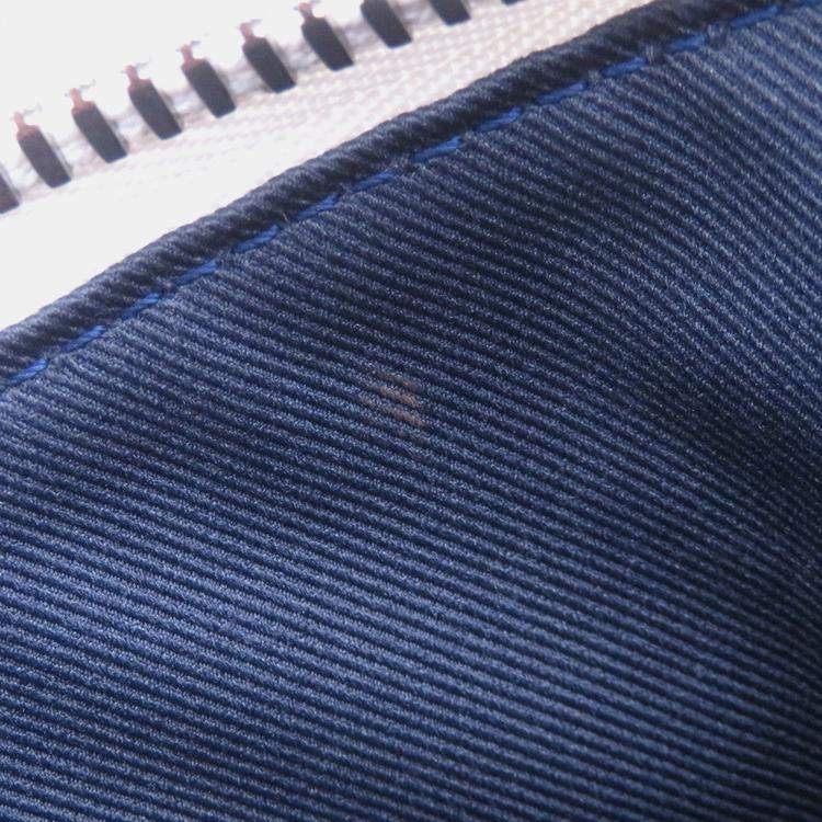 Pre Owned Louis Vuitton Lvxyk Maxi Bumbag Yayoi Kusama White/Blue Monogram Taurillon Leather