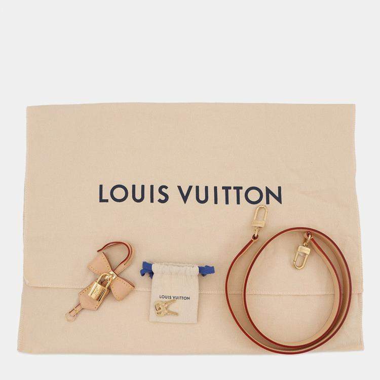 Pre Owned Louis Vuitton Lv Tm Speedy Bandouliere White Monogram Multicolor Size 25