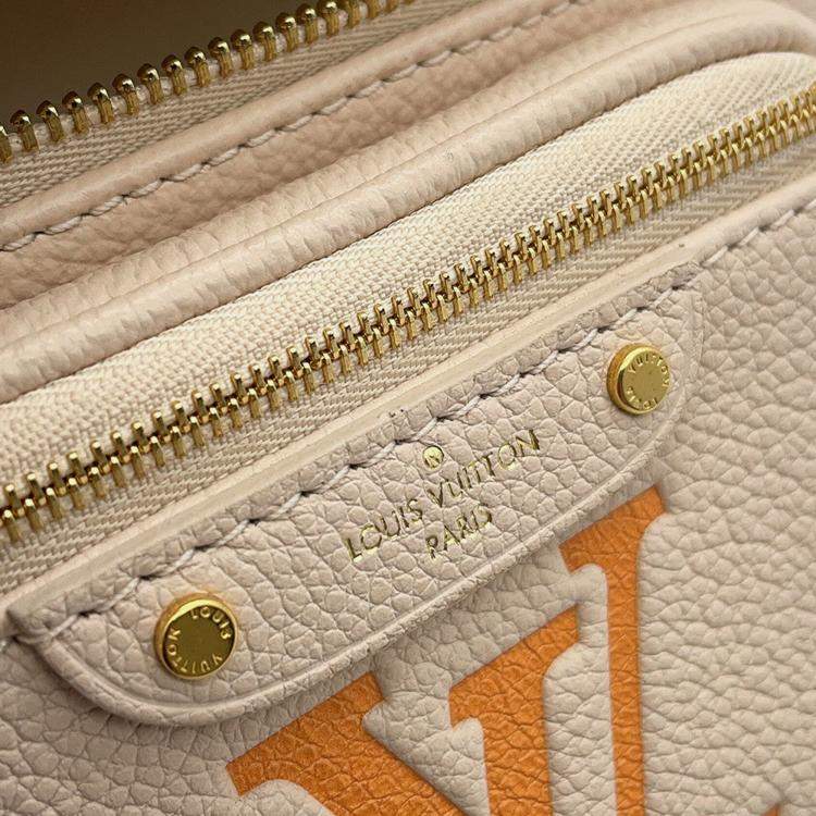 Pre Owned Louis Vuitton Mini Bumbag Ivory Monogram Empreinte Leather By The Pool