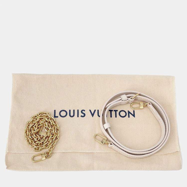 Pre Owned Louis Vuitton Mini Bumbag Ivory Monogram Empreinte Leather By The Pool