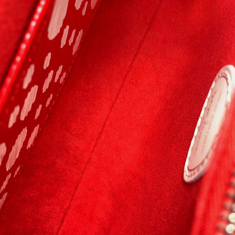 Pre Owned Louis Vuitton LV x YK 2023 Cluny White/Red Epi Leather Infinity Dot Size Mini