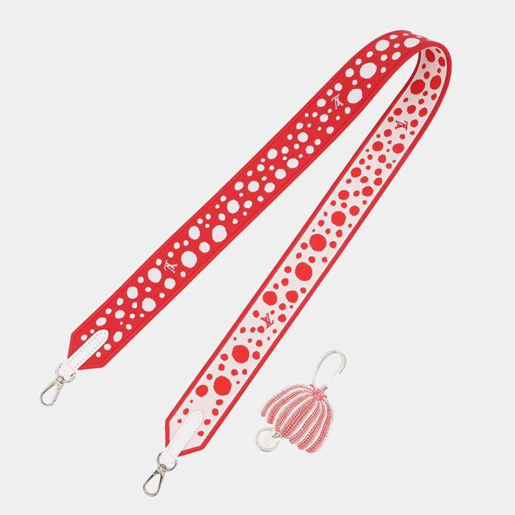 Pre Owned Louis Vuitton LV x YK 2023 Cluny White/Red Epi Leather Infinity Dot Size Mini