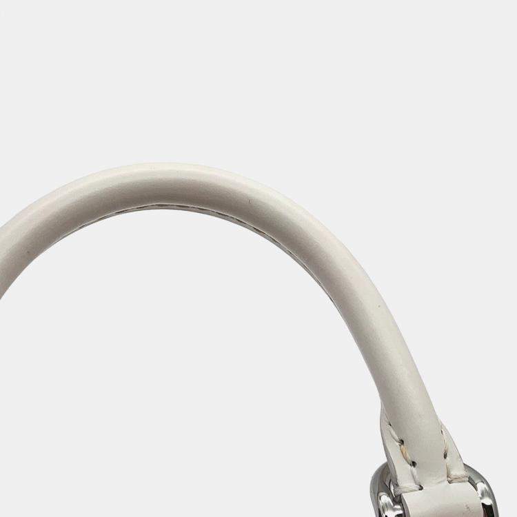 Pre Owned Louis Vuitton LV x YK 2023 Cluny White/Red Epi Leather Infinity Dot Size Mini