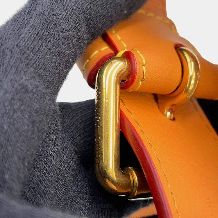 Pre Owned Louis Vuitton Spadlock Belt Pouch Brown Monogram Size PM