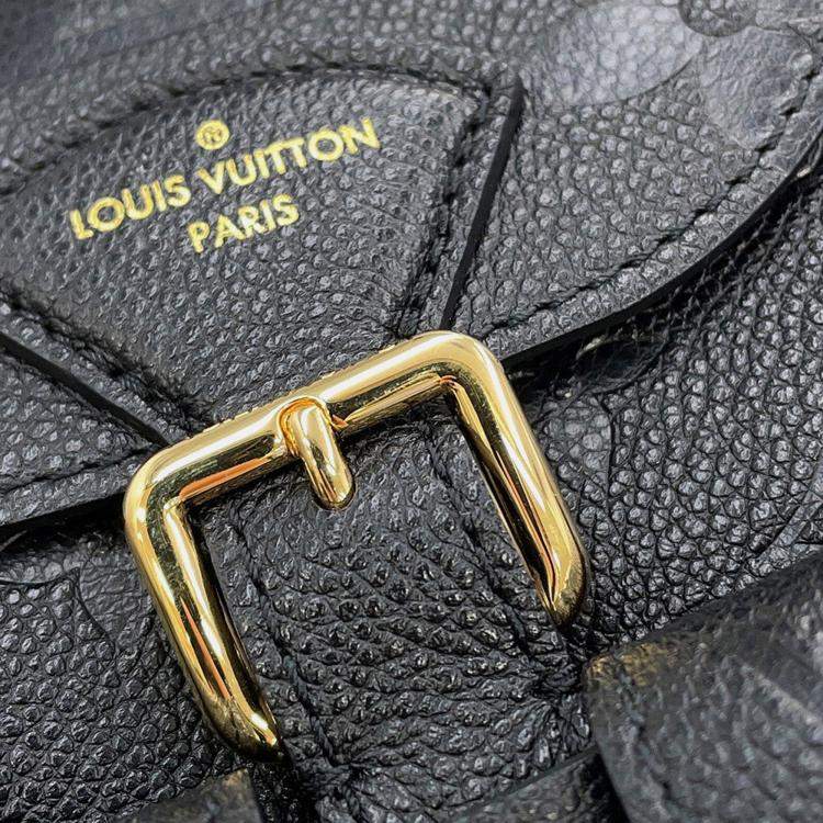 مملوكة مسبقًا Louis Vuitton Backup Noir Monogram Empreinte Leather