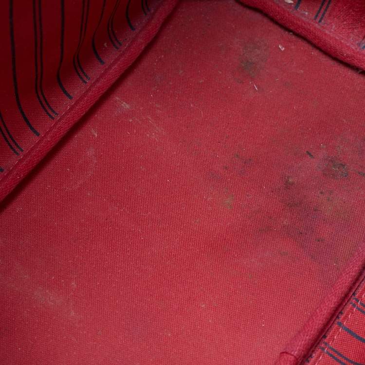 Pre Owned Louis Vuitton Neverfull MM Damier Ebene Canvas Bag