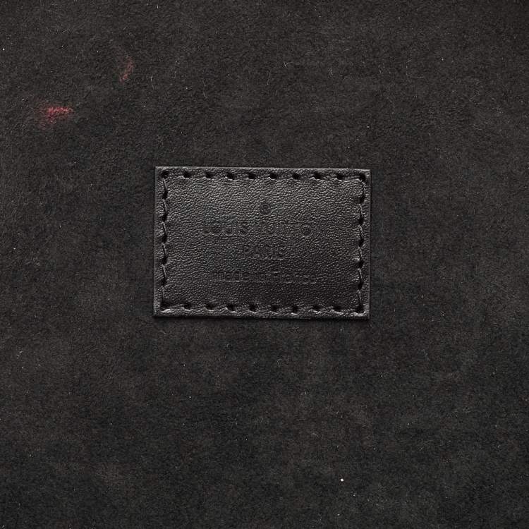 Pre Owned Louis Vuitton Cannes Monogram Reverse Canvas and Leather Bucket Bag