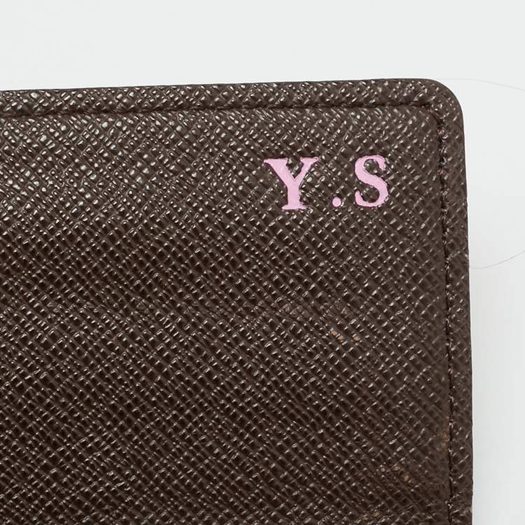 مملوكة مسبقًا Louis Vuitton Sarah Damier Ebene Canvas Wallet