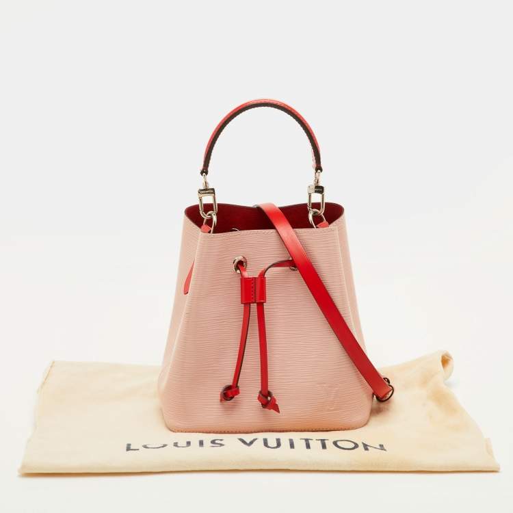 Pre Owned Louis Vuitton NeoNoe BB Rose/Ballerine Epi Leather Bag