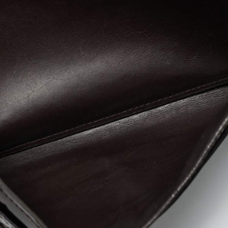 Pre Owned Louis Vuitton Sarah Amarante Monogram Vernis Wallet