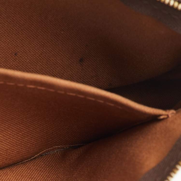 Pre Owned Louis Vuitton Multi-Pochette Accessories Rose Ballerine Monogram Canvas Bag