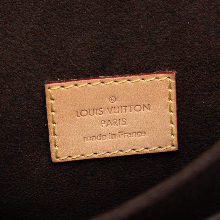 Pre Owned Louis Vuitton Brown Monogram Pochette Metis