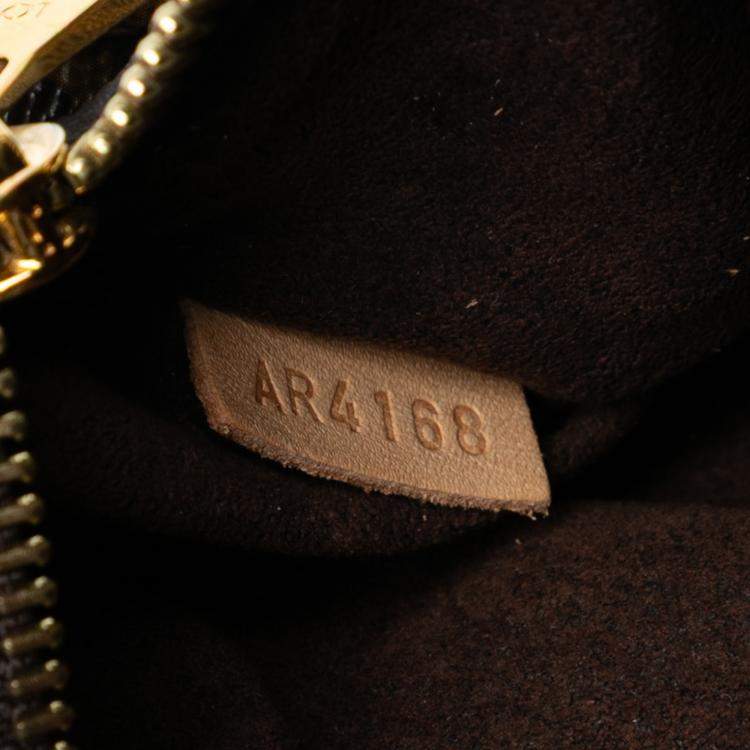 Pre Owned Louis Vuitton Brown Monogram Pochette Metis