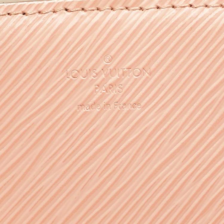 Pre Owned Louis Vuitton Marelle BB Rose Trianon Epi Leather Tote