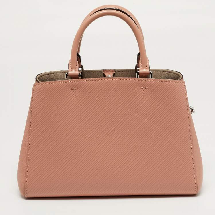 Pre Owned Louis Vuitton Marelle BB Rose Trianon Epi Leather Tote