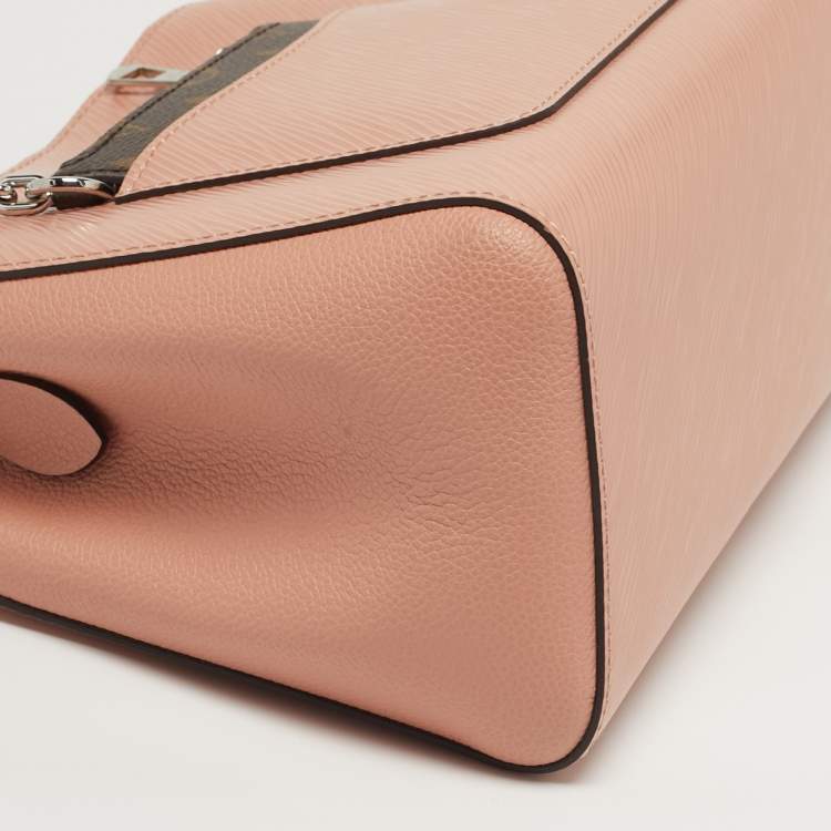 Pre Owned Louis Vuitton Marelle BB Rose Trianon Epi Leather Tote