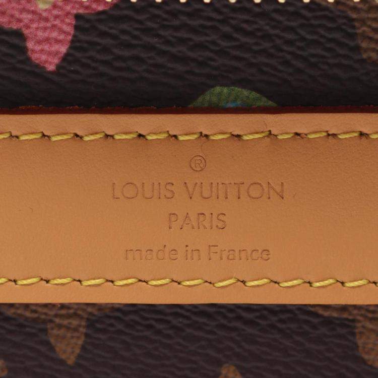Pre Owned Louis Vuitton Sac Chiyan Nm Handbag Pvc-Coated Canvas And Leather Brown/Multicolor