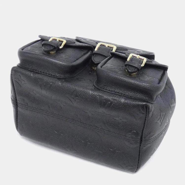 Pre Owned Louis Vuitton Monogram Empreinte Backup Backpack