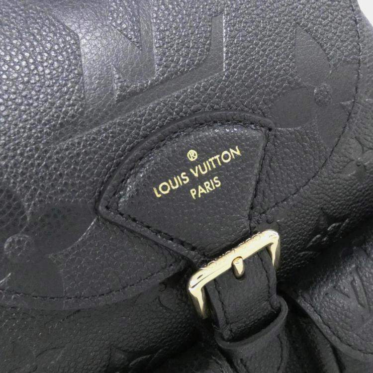 Pre Owned Louis Vuitton Monogram Empreinte Backup Backpack