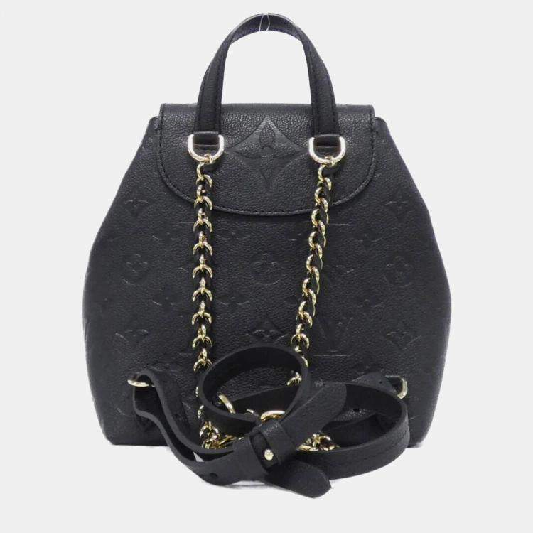 Pre Owned Louis Vuitton Monogram Empreinte Backup Backpack