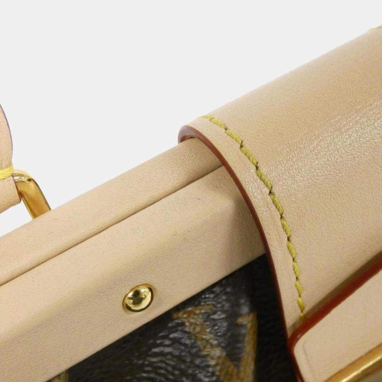 Pre Owned Louis Vuitton Monogram Clutch Handbag