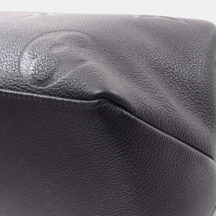 مملوكة مسبقًا Louis Vuitton Grand Palais Mm Handbag Leather Monogram Empreinte Black