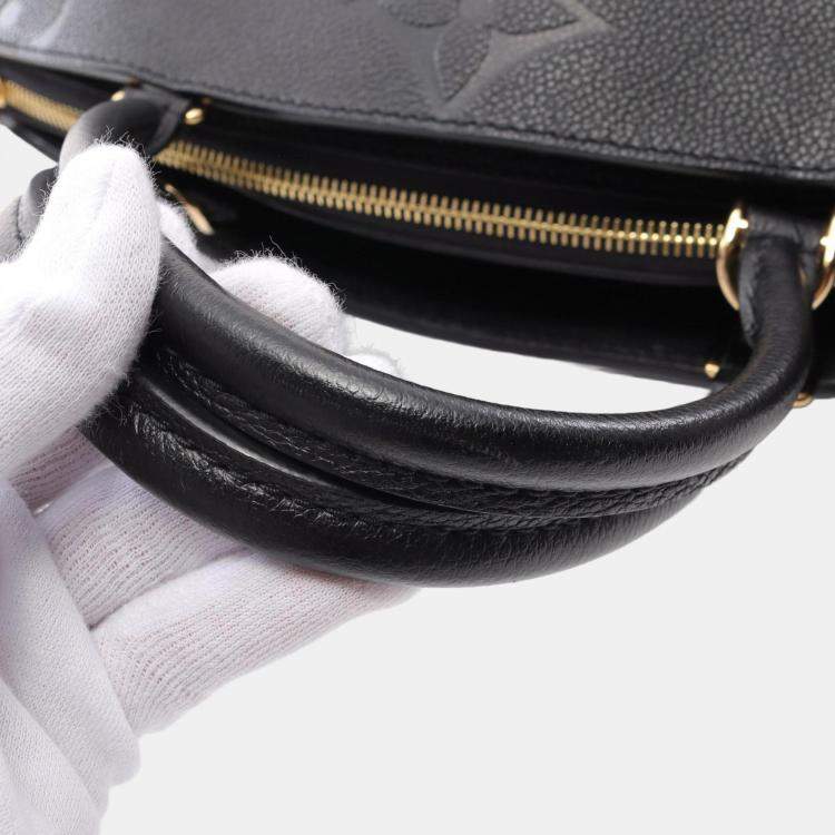 مملوكة مسبقًا Louis Vuitton Grand Palais Mm Handbag Leather Monogram Empreinte Black