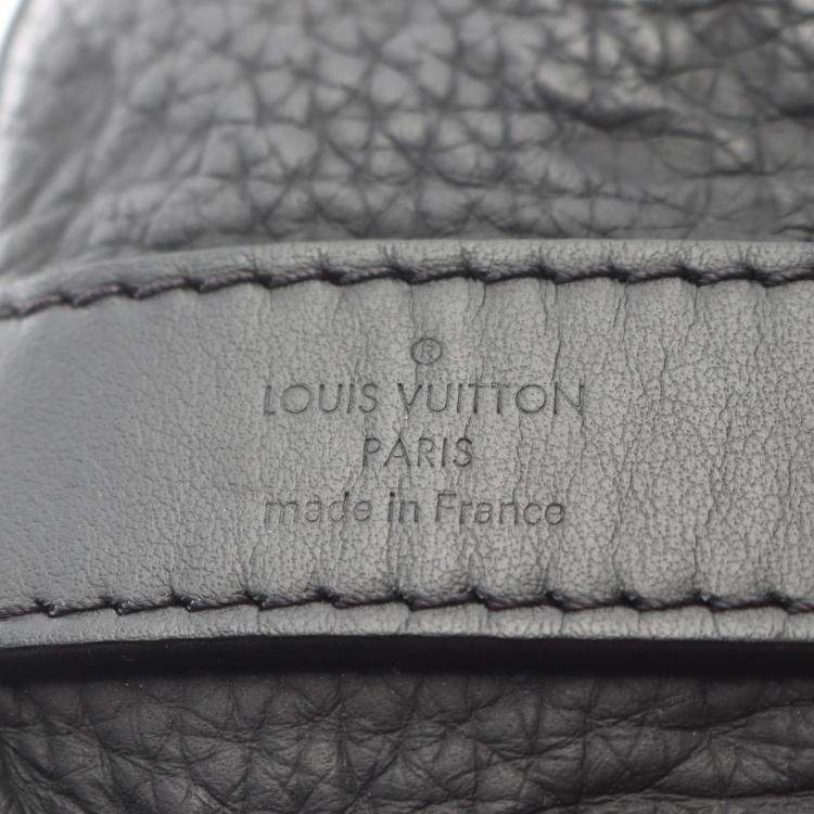 مملوكة مسبقًا Louis Vuitton Keepall Bandouliere 25 Handbag In Monogram Taurillon Leather Black