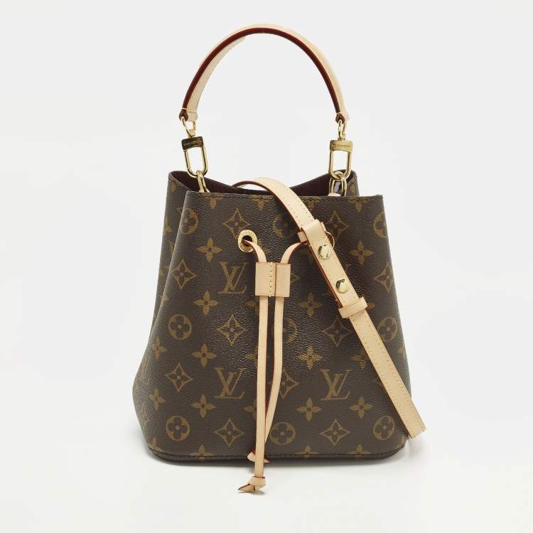 Pre Owned Louis Vuitton NeoNoe BB Monogram Canvas Bucket Bag