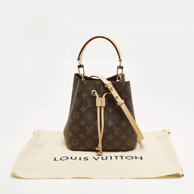 Pre Owned Louis Vuitton NeoNoe BB Monogram Canvas Bucket Bag