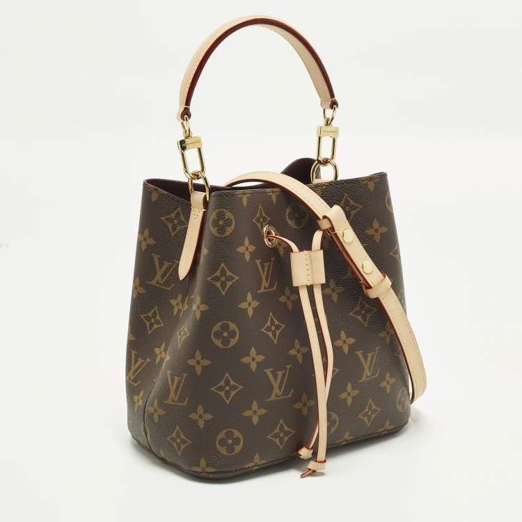 Pre Owned Louis Vuitton NeoNoe BB Monogram Canvas Bucket Bag