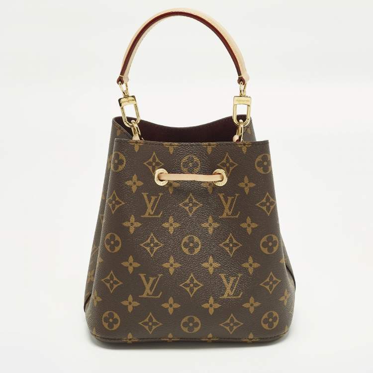 Pre Owned Louis Vuitton NeoNoe BB Monogram Canvas Bucket Bag