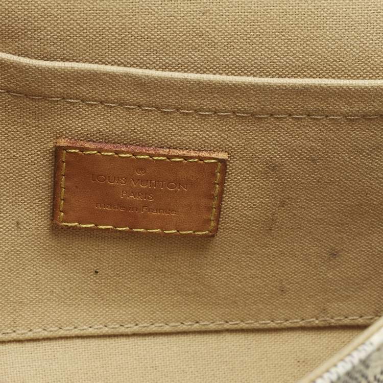 Pre Owned Louis Vuitton Favorite MM Damier Azur Canvas Bag