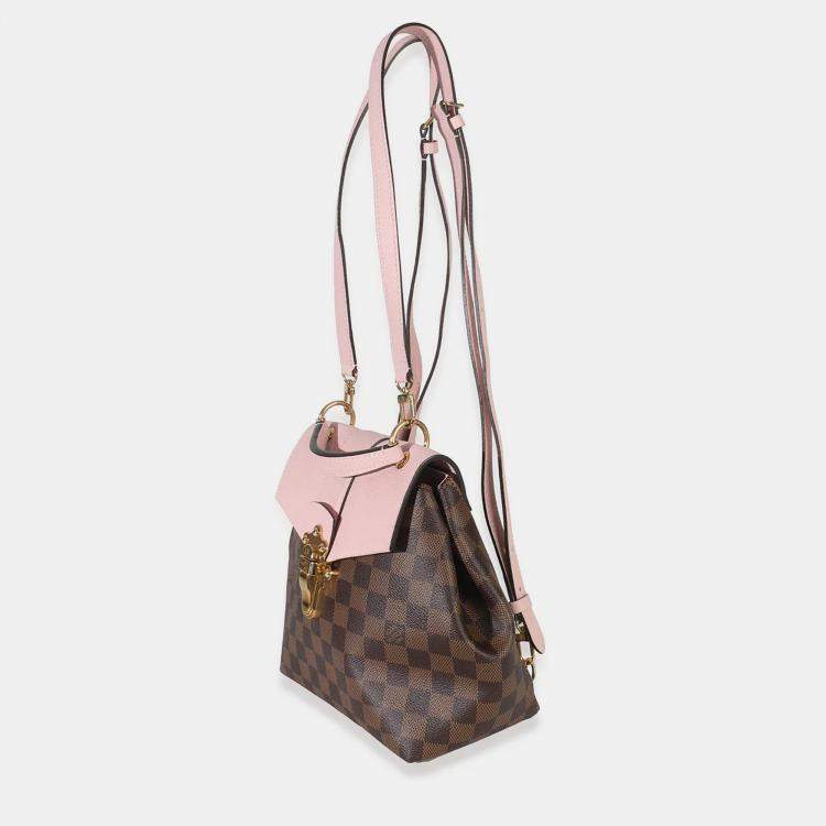 Pre Owned Louis Vuitton Magnolia Damier Canvas Clapton Backpack