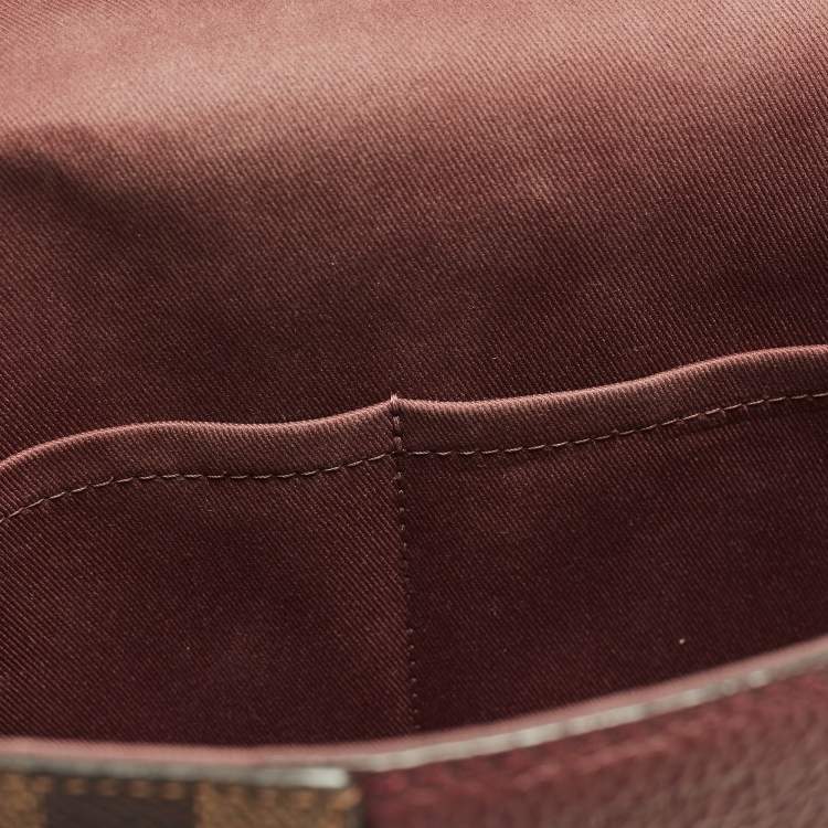 Pre Owned حقيبة لوي فيتون بوند ستريت كانفاس دامييه إيبين بوردوه  