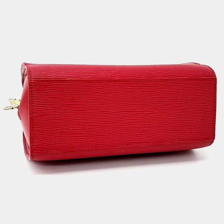مملوكة مسبقًا Louis Vuitton Red Leather Epi Pont Neuf