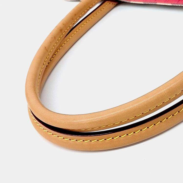 مملوكة مسبقًا Louis Vuitton White Canvas Azure Calvi