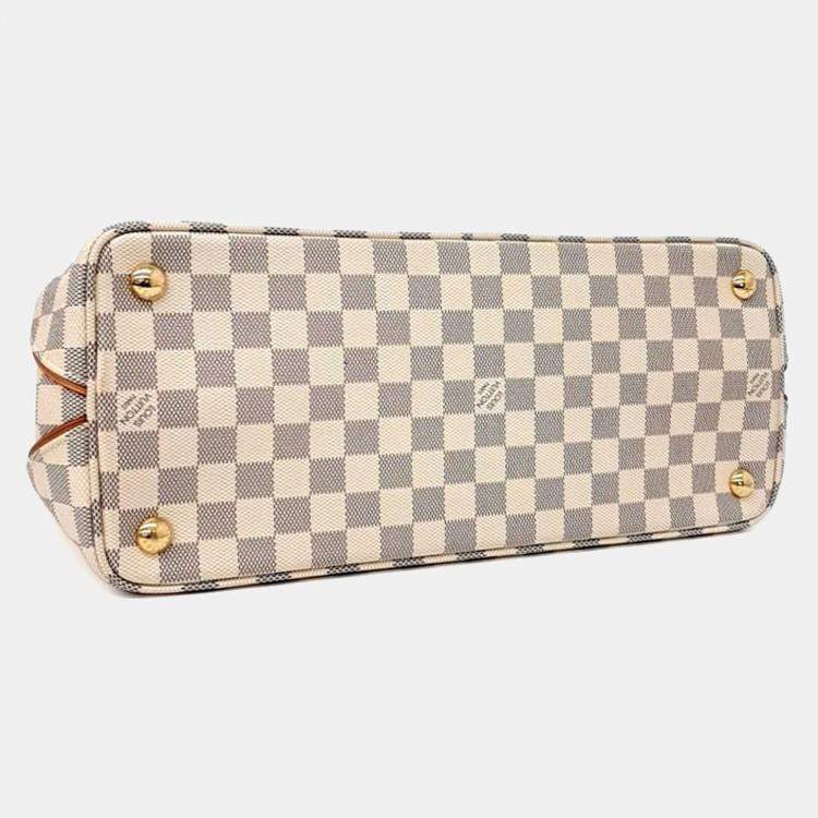 مملوكة مسبقًا Louis Vuitton White Canvas Azure Calvi