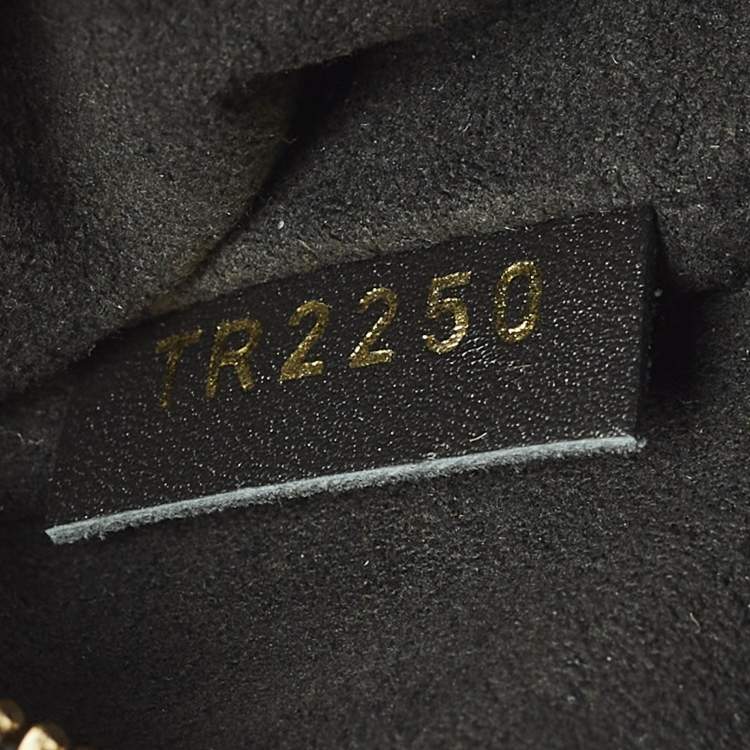 Pre Owned حقيبة لوي فيتون بلاك مونوغرام كانفاس وجلد بيتيت مال سوپلي