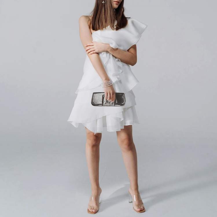 Pre Owned Louis Vuitton Sobe Black Electric Epi Leather Clutch