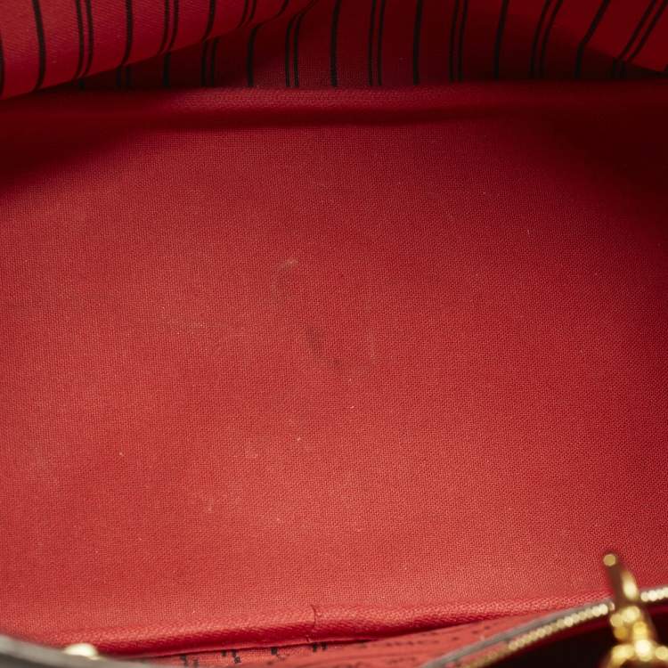 مملوكة مسبقًا Louis Vuitton Neverfull MM Damier Ebene Canvas Tote