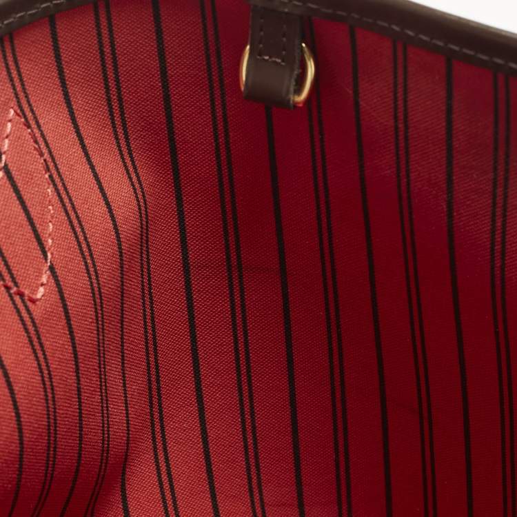 مملوكة مسبقًا Louis Vuitton Neverfull MM Damier Ebene Canvas Tote